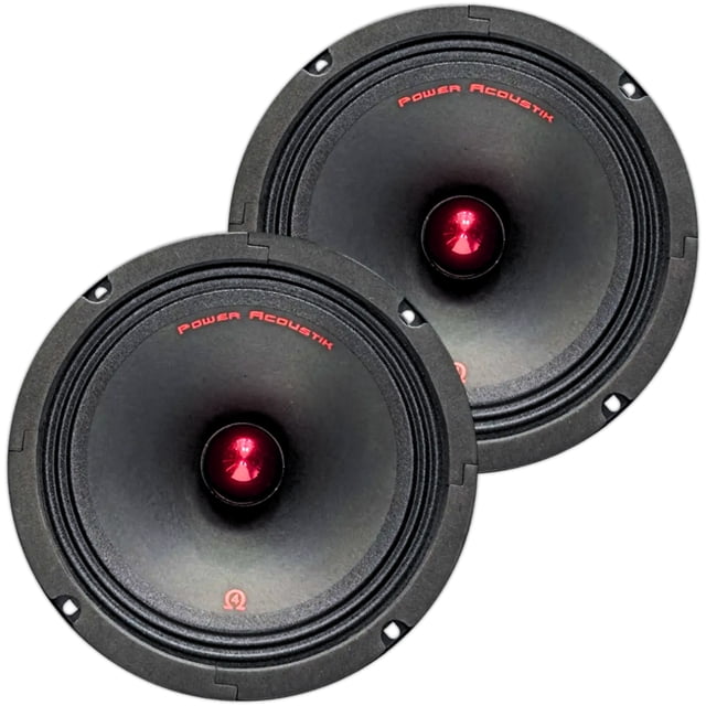Bocinas de Medio Rango Power Acoustik PR-804 8 PLG 350W