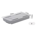 thumbnail image 5 of Caja de almacenamiento de cajón de mesa autoadhesiva ABS debajo de la bandeja organizadora de papelería de escritorio Tmvgtek Para estrenar, 5 of 5