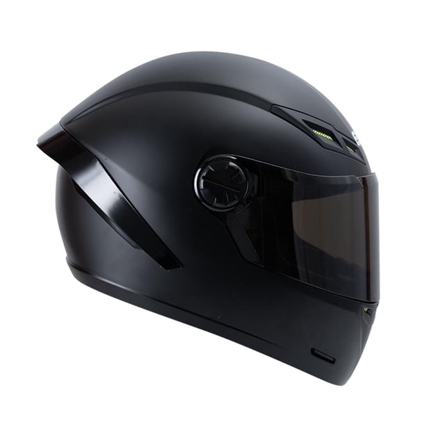 Casco Para Moto Integral Negro Certificado M