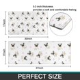 thumbnail image 7 of Pug and Footprints Kitchen Rugs Sets Of 2,Anti Fatigue Kitchen Mat Rugs Non Slip Washable,Decorative Kitchen Floor Mats for Kitchen,Sink,Laundry,17"x30"+17"x47", 7 of 7