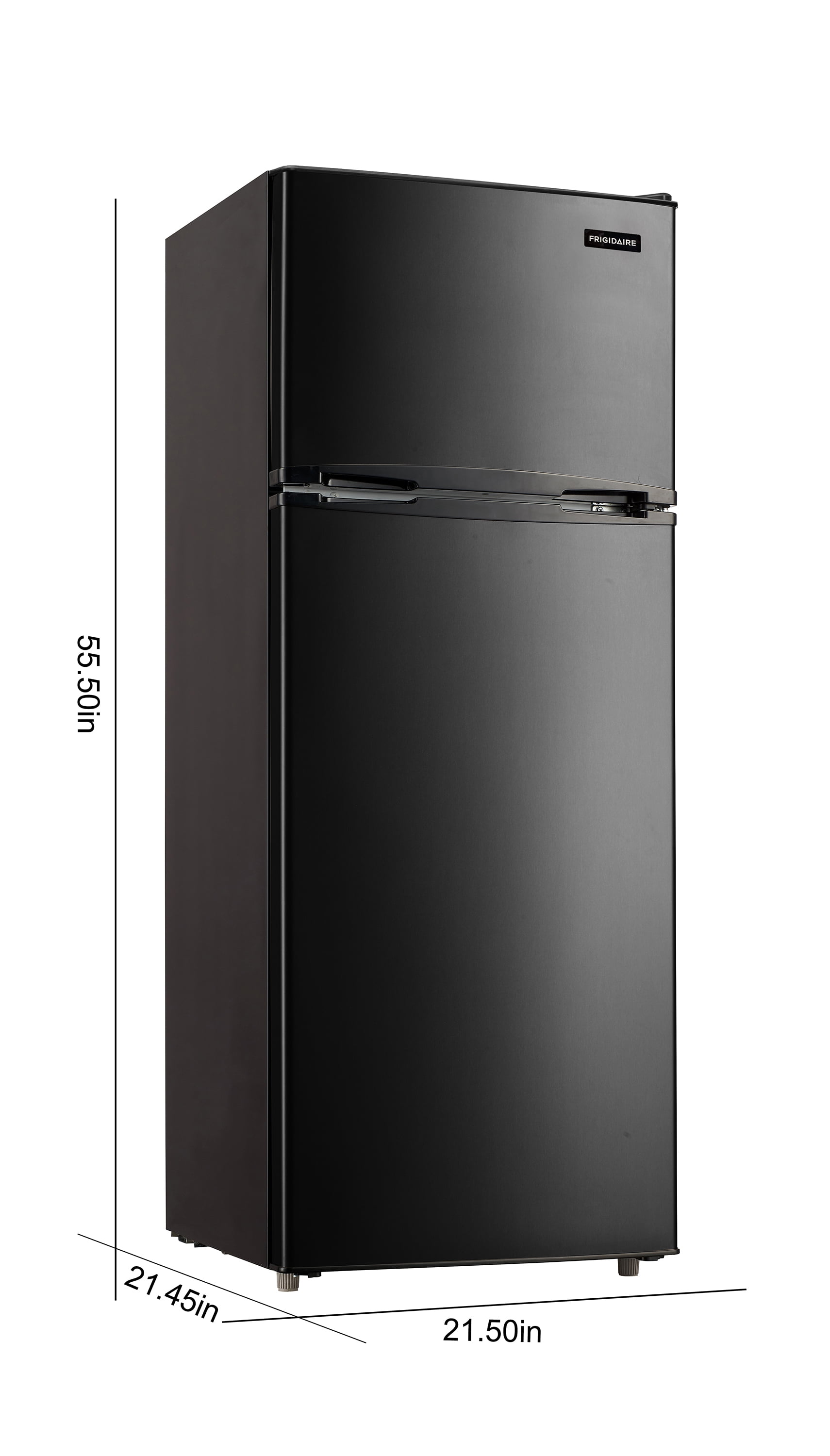 Frigidaire, 7.5 Cu. ft. Refrigerator, Standard Door Style, Black