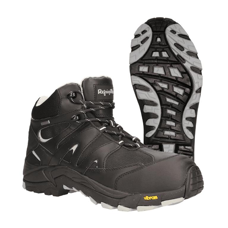 RefrigiWear Men s Crossover Hiker Waterproof Lightweight Work Boots Black Size 8 US Walmart