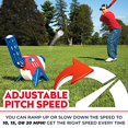 thumbnail image 3 of Franklin Sports Kids MLB Pitching Machine - MLB Baseball Pitching Machine for Kids Batting Practice - MLB Power Pitcher with Adjustable Speeds and Launch Angles (White/Red), 3 of 5