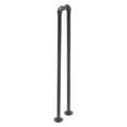 thumbnail image 5 of Retro Non-Slip Safety Stair Handrail Kit U-Shaped Railing Indoor/Outdoor 100cm, 5 of 13