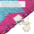 thumbnail image 2 of HLONK 2 Pieces Glitter Notebooks Students Stationery Sequin Gift Diary, 2 of 8