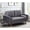gray, variant on US Pride 58 Inch Velvet Loveseat Sofa with tufted seat