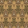 thumbnail image 1 of Ahgly Tapis de Zone Carré Transitionnel Lavable en Machine, 5 Pieds Carré, 1 of 7