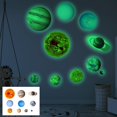 thumbnail image 4 of Calcomanías de pared autoadhesivas Sunnimix 9 piezas luminosas para decoración del dormitorio, 4 of 8