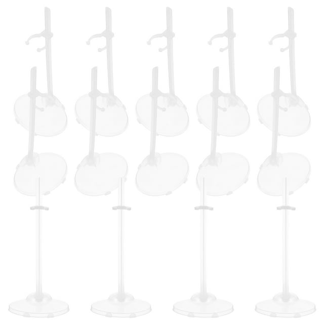 GETAJGHSD 24 Pcs Support d'Affichage pour Poupées Adultes avec Base en Plastique