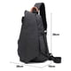 thumbnail image 2 of Bolso bandolera para hombre y mujer, bolso bandolera tipo mochila pequeña, bolso bandolera tipo mochila impermeable, 2 of 6
