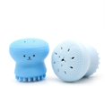 thumbnail image 2 of Cepillo de limpieza facial Cepillo facial y masajeador de mano de silicona Lindo y pequeño depurador facial de pulpo para una limpieza profunda Masaje exfoliante suave de la piel, 2 of 4