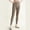 Coffee, variant on Brondbend Yoga Pants Womens Leggings Stretchy High Waist Belly Control Workout Trousers Solid Color Casual Tights Slim Fit Daily Running Jogger Black