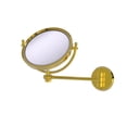 thumbnail image 1 of Allied Brass 8 Inch Wall Mounted Make-Up Mirror 3X Magnification - WM-5T/3X-PB, 1 of 1