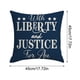 thumbnail image 2 of Funda de Almohada Decorativa de Julio con Diseño de Estrellas y Rayas de Estados Unidos, Estados Unidos, Fundada En 1776, para Decoración Del Hogar., 2 of 6