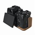 thumbnail image 4 of GadgetCom Camera Half Case Compatible with Sony Alpha 7RV A7R5 , Anti-Slip PU Leather Shell Protective Cover, 4 of 5