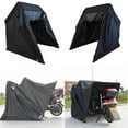 thumbnail image 3 of INTBUYING Motorcycle Storage Garage Shelter Bike Scooter Cover Tent Black (M/11.3x4.4x6.23ft), 3 of 9