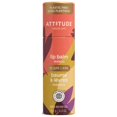 thumbnail image 1 of ATTITUDE Bálsamo labial sin plástico con protección solar SPF 15 EWG Ingredientes a base de plantas y minerales verificados Mango vegano y libre de crueldad animal 0.3 Oz, 1 of 4