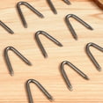 thumbnail image 4 of Toyvian 140Pcs Heavy Duty Iron U Shaped Fence Staples for Wire Mesh Securing Garden Use, 4 of 7