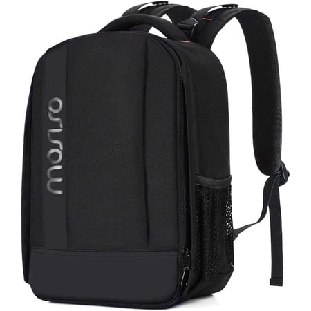 MOSISO Camera Backpack for DSLR & Mirrorless Cameras, Waterproof Photography Bag with Removable Dividers, Tripod Holder & Anti-Theft Pocket, Fits iPad & 13 Inch Laptop