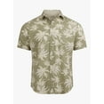 thumbnail image 5 of Chaps Men's and Big Men's Linen-Blend Print Woven Shirt, Sizes S-3XL, 5 of 6