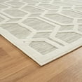 thumbnail image 6 of HomeRoots 8' X 10' Gray And Ivory Geometric Stain Resistant Indoor Outdoor Area Rug, 6 of 10