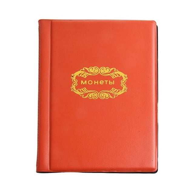 Bgsha 120 Livres de Collection pour Collectionneurs de Pièces Album à Double Rangée pour Ranger Médaillons Jetons et Badges Compact et Pratique
