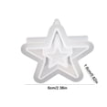 thumbnail image 4 of Moldes Silicona Estrellas Navidad Molde Fundición Vela Artesanía DIY (S), 4 of 4