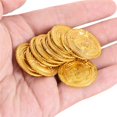 thumbnail image 3 of 10PCS Plastic Pirate Gold Play Coins Birthday Party Favors Treasure CoS H LFLWWA, 3 of 9