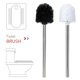 thumbnail image 3 of KDJ Stainless Steel Toilet Brush with Replaceable Head, Durable Chrome Handle, Spiral Design Bathroom Cleaning Tool for All Types of Toilets, Black, 3 of 3