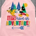 thumbnail image 3 of Disney Standard - Lets Have An Adventure - Toddler & Youth Girls Fleece Dress, 3 of 5