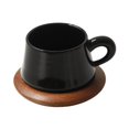 thumbnail image 3 of Taza de café con platillo, taza de café con, regalo de inauguración de la casa, taza de , vajilla de café para cafetería, oficina, fiesta, ca, 3 of 9