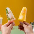 thumbnail image 2 of ShenMo Ice Cream Mold, Set of 9 Ice Cream Molds with Stick, DIY Popsicle Mold, BPA Free Silicone Popsicle Molds, for Popsicles, Ice Cream, Sorbets Food, 2 of 5