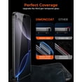 thumbnail image 4 of Protector de pantalla de privacidad DIMONCOAT, paquete de 4 unidades, para iPhone 16 Pro, 4 of 7