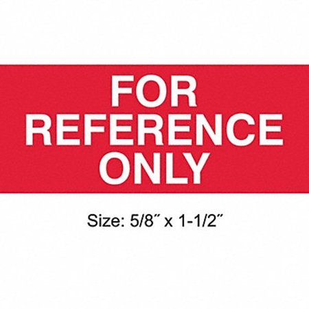 Stranco Calibration Label,ENG,White-Red,PK350 TC-10936 TC-10936 ZO-G9091196