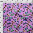 thumbnail image 2 of oneOone Velvet Amethyst Fabric Bus Sewing Fabric By The Yard Printed Diy Clothing Sewing Supplies 58 Inch Wide-88U, 2 of 5