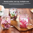 thumbnail image 2 of Double Glass Flower Tea Cup, Insulated Glass Coffee Cups with Handles,Clear Dried Flower Tea Mug for Hot Beverages, 2 of 9