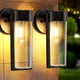 thumbnail image 2 of Luces solares LED de pared para exteriores, valla Solar para jardín, decoración de cubierta, impermeable, jardín, Patio, porche, 2 of 4