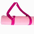 thumbnail image 3 of yoga mat sling, yoga mat strap rose red, 3 of 5