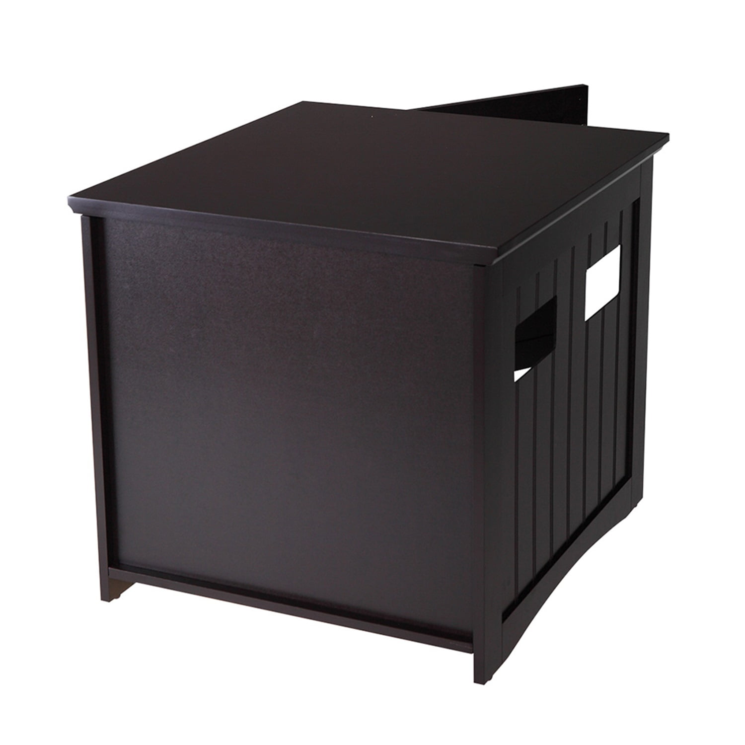 Pefilos 20" Decorative Cat House & Side Table Cat Home Indoor Pet Crate Litter Box Enclosure, Brown Pefilos 20" Decorative Cat House & Side Table Cat Home Indoor Pet Crate Litter Box Enclosure, Brown