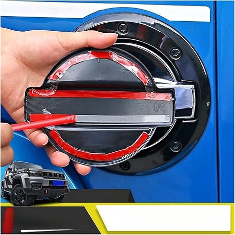 Compatible For BAIC BJ40plus Bj40c BJ40 2018-23 ABS Fuel Tank Cap Protective Cap(02) Fuel Tank Caps