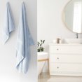 thumbnail image 4 of Mainstays Basics 4pk Towel Set, 2 Bath Towels, 2 Hand Towels, Light Blue, 4 of 6