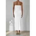 thumbnail image 2 of Vestido PRETTYGARDEN Maxi Tubo Strapless Blanco XL, 2 of 7