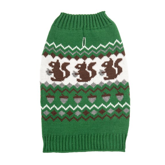 Vibrant Life Squirrel Dog & Cat Sweater, Green, XS, among other Chihuahua, Miniature Poodle