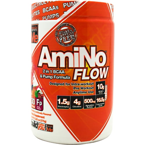 Muscle Elements Amino Flow, Fruit Punch, 30 Servings