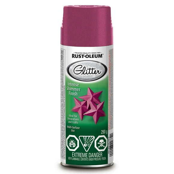 Rust-Oleum Specialty Glitter Spray Paint Bright Pink