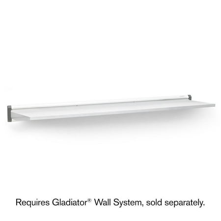 Gladiator - 48" Solid Shelf - White