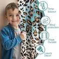 thumbnail image 3 of Blackout Kids Curtains,Leopard and Tiger Pattern Childrens Insulated Curtains Set Of 2,Bedroom Essentials,Toddler Room Decor 42"x63", 3 of 5