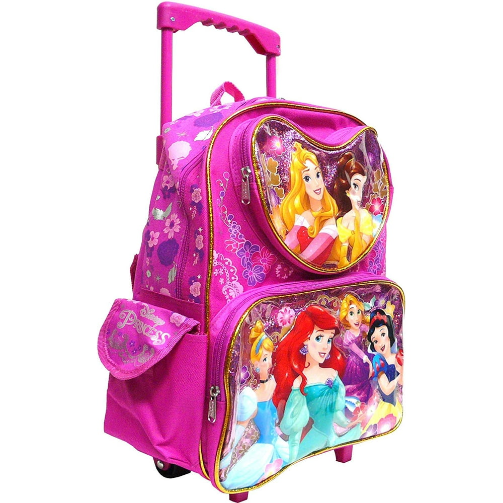 Disney Princess - Small Rolling Backpack - Disney Princess - Cinderella ...