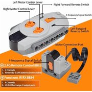 5Pcs Power-Function Set Compatible with Lego Technic-Parts Motor-Set IR Receiver Remote-Control AA Battery Box