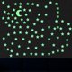 thumbnail image 5 of VORCOOL 101 pegatinas de estrellas 3D brillantes de luna y estrellas, decoración para dormitorio y fiesta (amarillo claro), 5 of 5